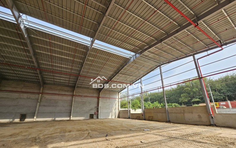 Cho thuê kho 3000m2 gần Đường Quốc Lộ 10, Tràng Duệ, xưởng mới dựng tiêu chuẩn PCCC